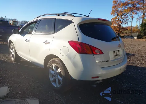 2010 Nissan Murano Sl z USA, uszkodzony, nr VIN JN8AZ1MW8AW127936